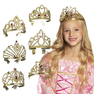 Foto van Gouden Prinsessen Tiara Assorti