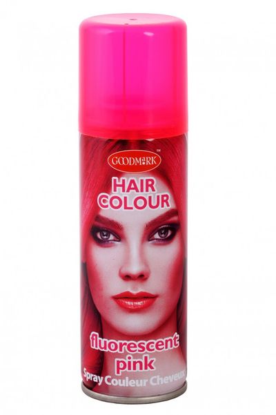 Haarspray kleur roze fluoristic (goodmark)