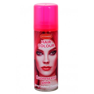 Foto van Haarspray kleur roze fluoristic (goodmark)