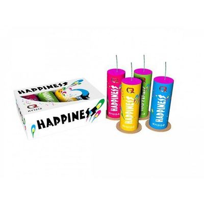 Foto van Vuurwerk fonteintjes diverse kleuren 4 stuks