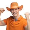Afbeelding van Cowboyhoed Oranje Sunny