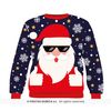 Afbeelding van Kerst Trui Kerstman met Zonnebril