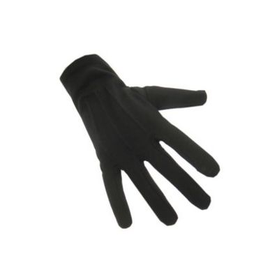 Foto van Handschoenen katoen kort zwart luxe (Piet)