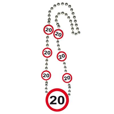 Ketting Verkeersbord 20 jaar