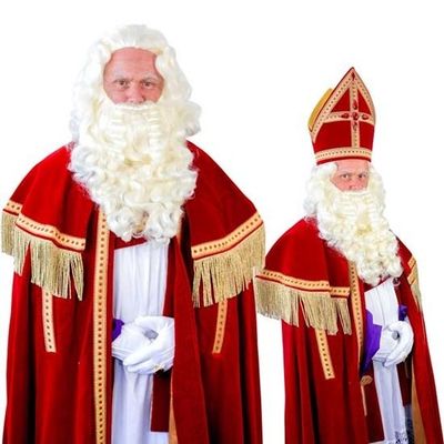 Foto van Sinterklaas baard TV-Sint kanekalon