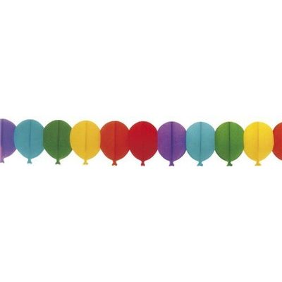 Slinger Papier Ballonnen 6mtr/stk