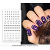 Afbeelding van Nagelstickers Diamantjes Zilver