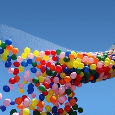 Ballon drop net voor 500 ballonnen