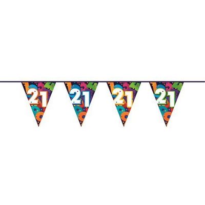 Foto van Vlaggenlijn 21 Jaar feestelijk