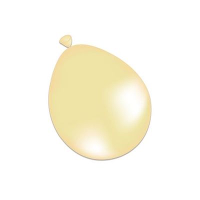 Ballonnen vanilla (30cm) 50st