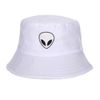 Afbeelding van Bucket Hat Alien Wit