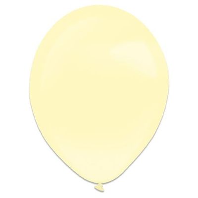Foto van Ballonnen light yellow pearl (28cm) 50st