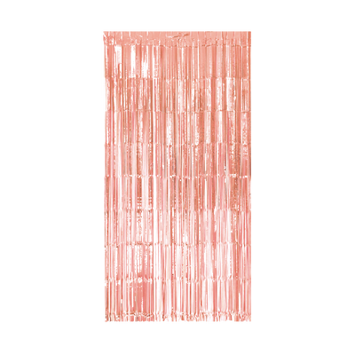Deurgordijn Folie Rose Goud 2x1m 