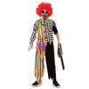 Afbeelding van Creepy clown kostuum kind