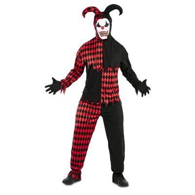 Foto van Duivelse nar kostuum