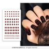 Afbeelding van Nagelstickers Diamantjes Rood