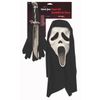Afbeelding van Ghost Face® Scream masker Met Mes flexibel