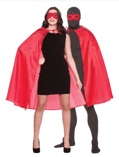 Cape superheld rood