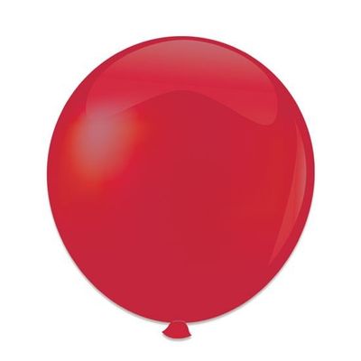 Foto van Ballonnen kristal rood (61cm)