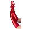 Afbeelding van Metallic Lange Handschoenen Rood