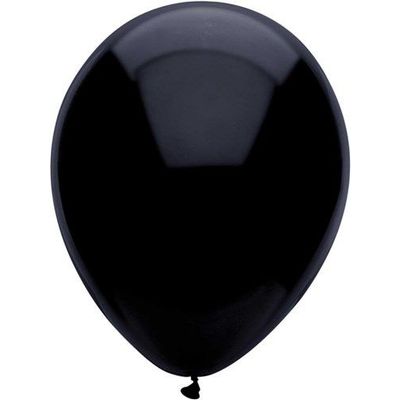 Foto van Ballonnen zwart (30cm) 50st