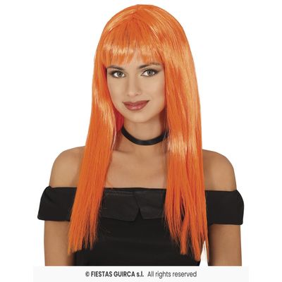 Foto van Pony Pruik Oranje