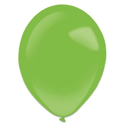 Foto van Ballonnen festive green (35cm) 50st