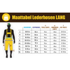 Afbeelding van Lederhosen leer - lichtbruin - LANG