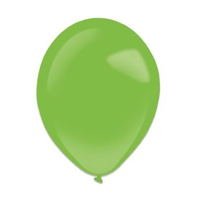 Foto van Ballonnen festive green (13cm) 100st
