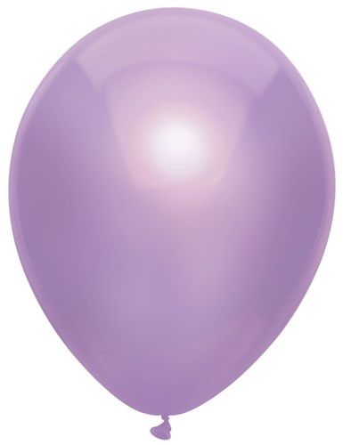 Ballonnen metallic lila (30cm) 10st