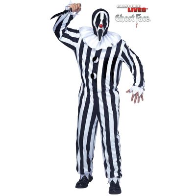 Foto van Ghost Face® Scream Clown Kostuum