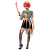 Afbeelding van Creepy clown kostuum - dames