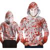 Afbeelding van Hoodie Bebloed met Masker