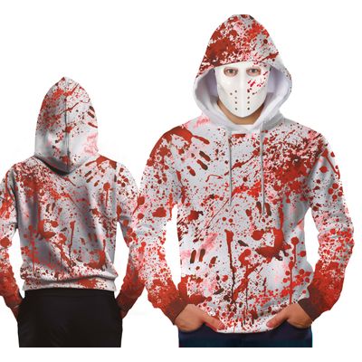 Foto van Hoodie Bebloed met Masker