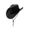 Afbeelding van Cowboyhoed Zwart