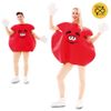 Afbeelding van Rood M&M kostuum