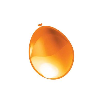 Ballonnen Metallic Oranje 50st