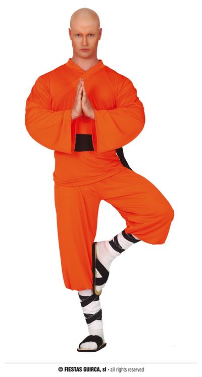 Shaolin Kung Fu Monnik kostuum