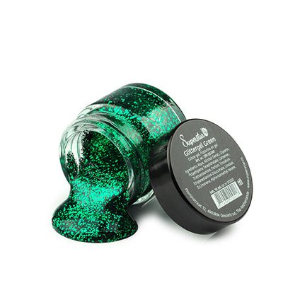 Foto van Glittergel groen superstar