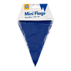 Afbeelding van Mini Vlaggenlijn Donkerblauw 3mtr