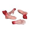 Afbeelding van Set bloederige handen en voeten