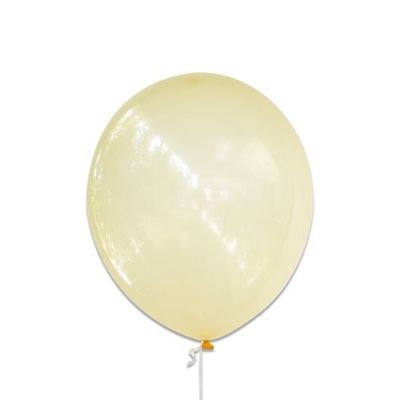 Foto van Ballonnen bubbel geel (30cm)