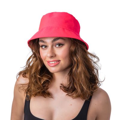 Foto van Bucket hat roze