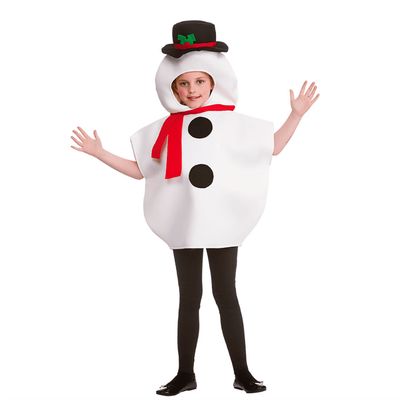 Foto van Sneeuwpop kostuum kind