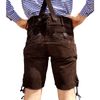 Afbeelding van Lederhosen donker bruin leder - KORT