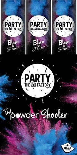 Poeder Shooter gender reveal Roze