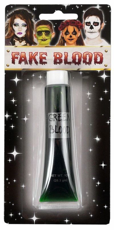 Nep bloed zombie groen