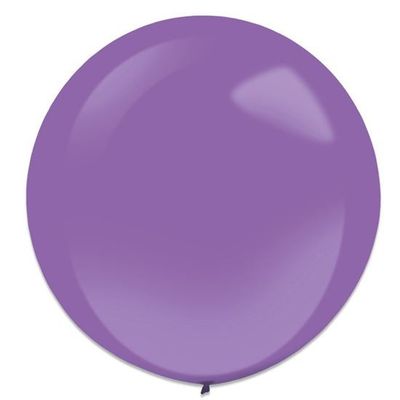 Foto van Ballonnen new purple (60cm) 4st