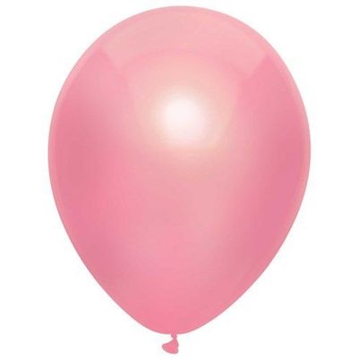 Foto van Ballonnen Metallic Roze (30M) 50st Foto van Ballonnen Metallic Roze (30M) 50st