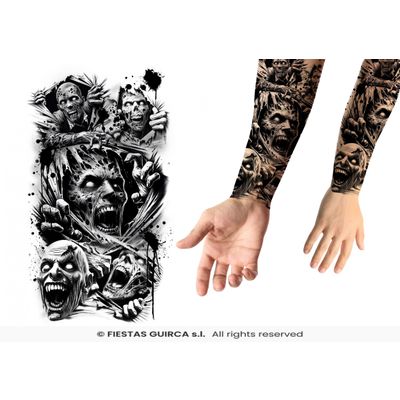 Foto van Neptattoo Zombies